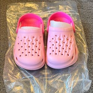 2/$10 Kids Pink Clog Sandals - Lightweight Comfort